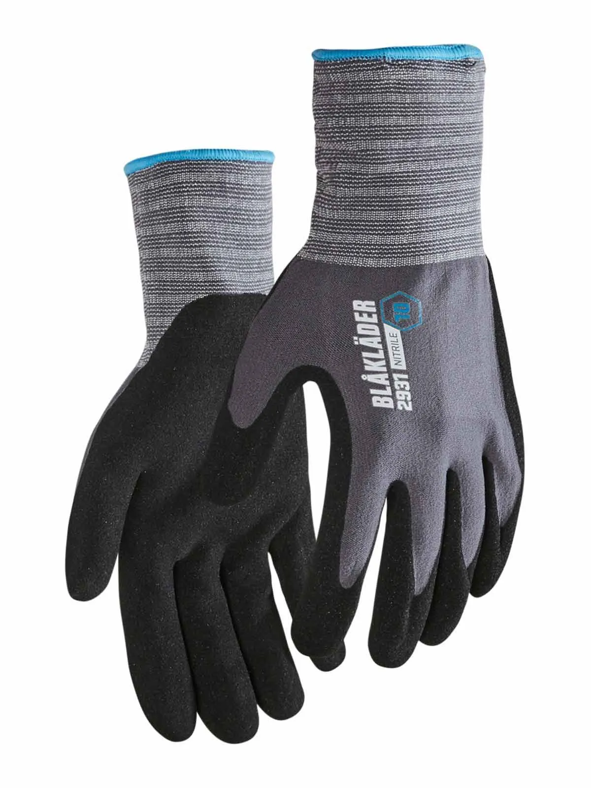 2931-1454&#x20;Work&#x20;Gloves&#x20;Nitrile-Dipped&#x20;-&#x20;Bl&#xE5;kl&#xE4;der