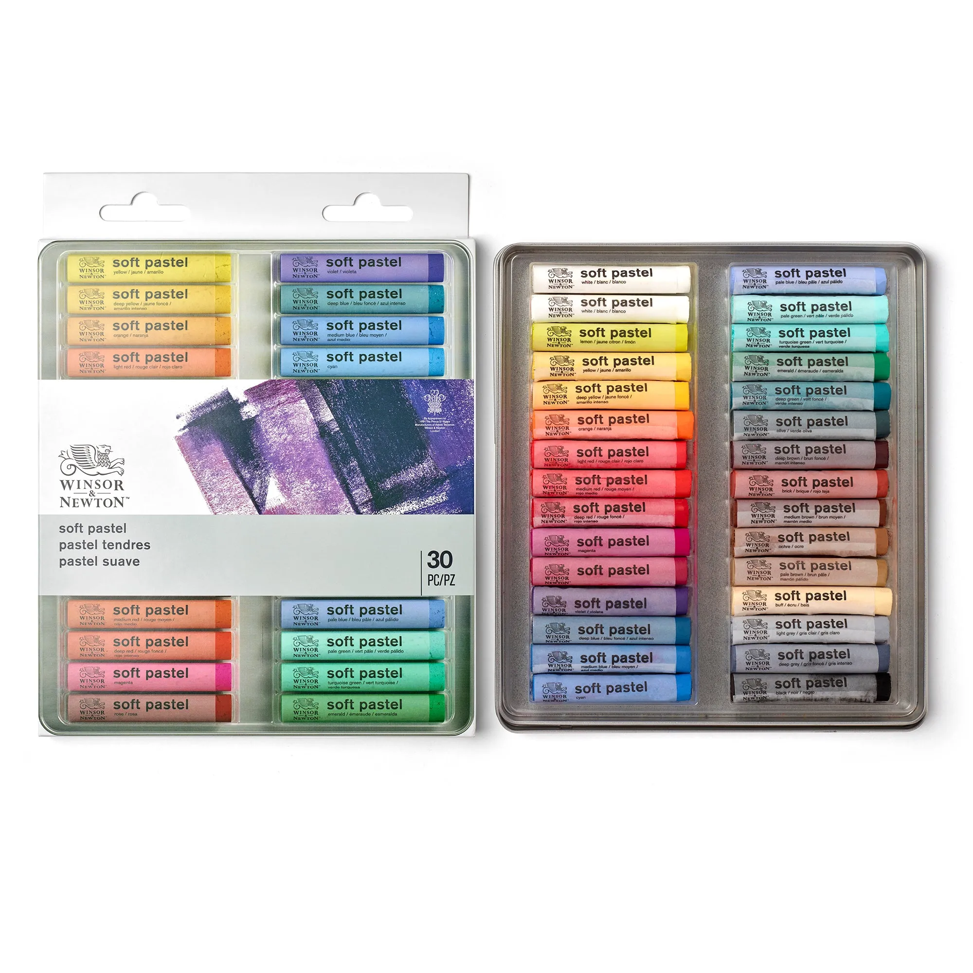 30-Pack Soft Pastels