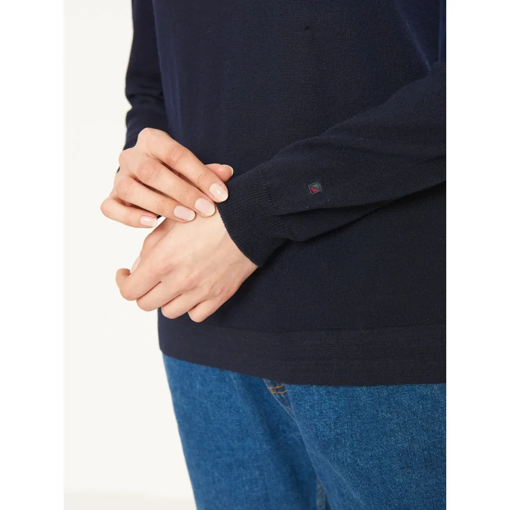 Alia Merino strik - Navy