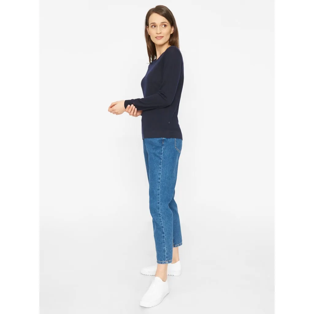 Alia Merino strik - Navy