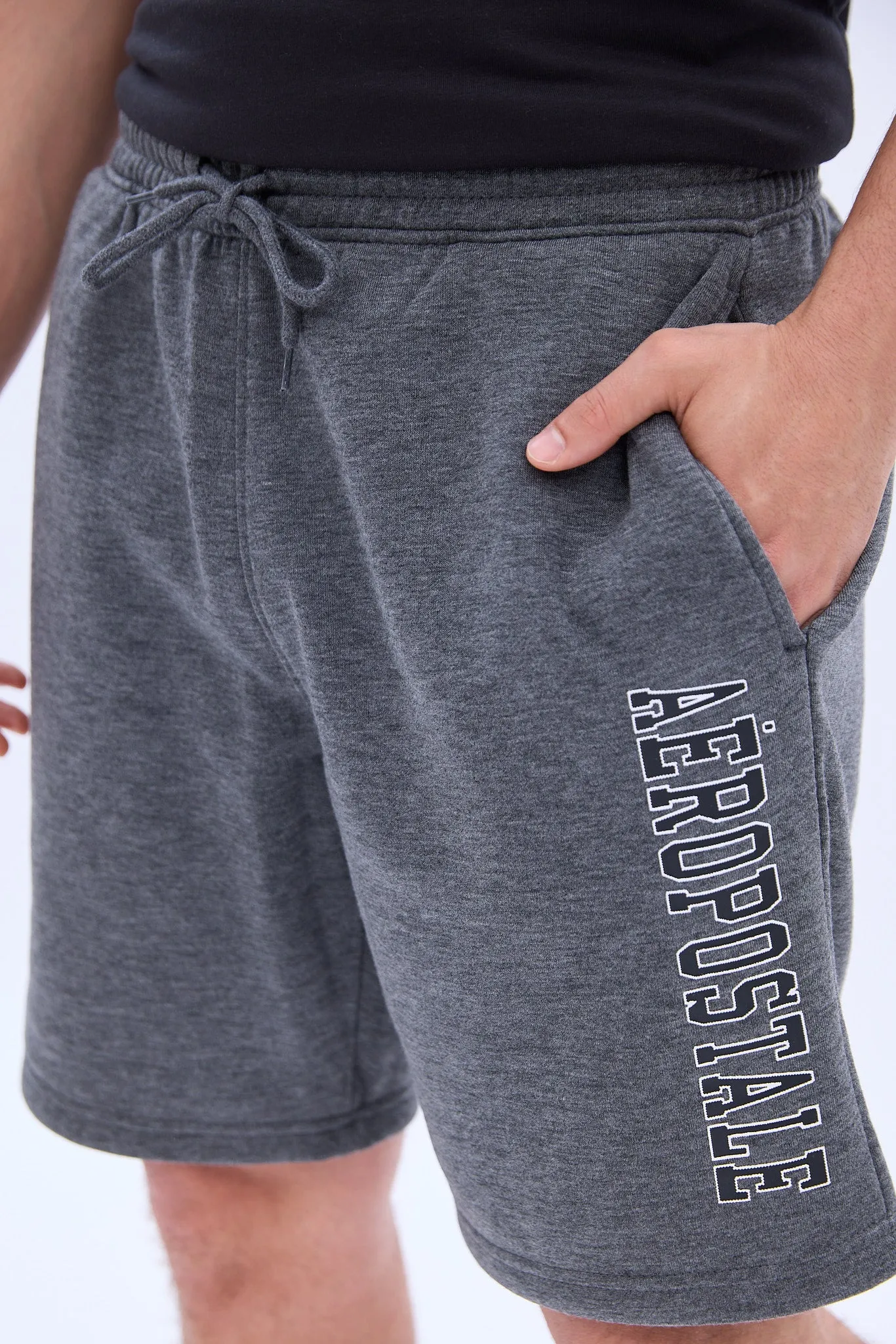 Aéropostale Logo Printed Fleece Short