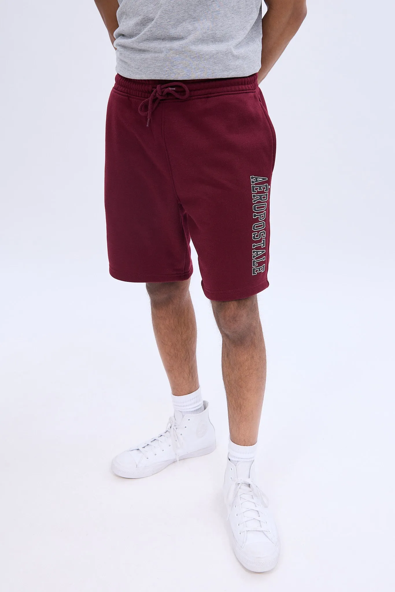 Aéropostale Logo Printed Fleece Short
