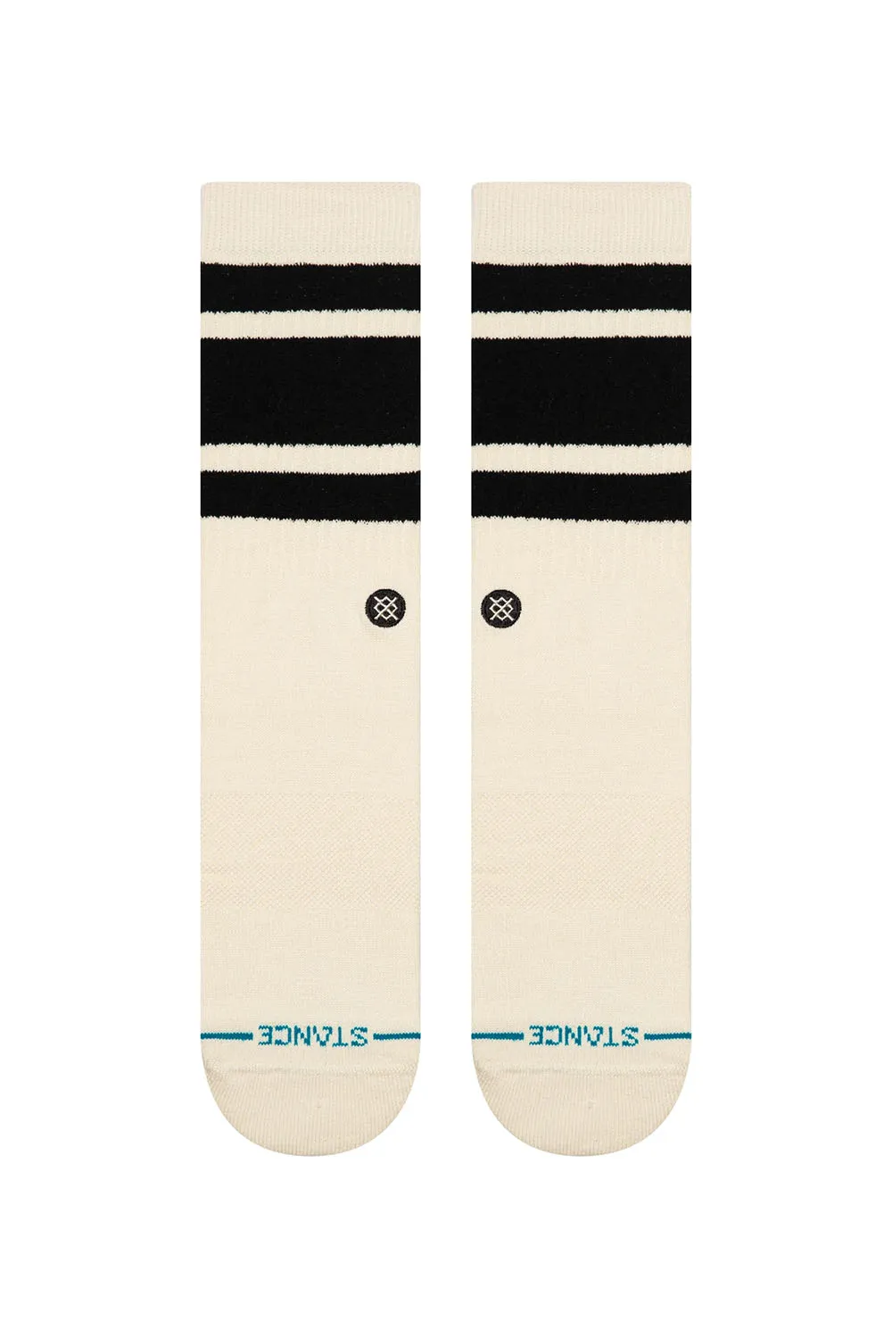 BOYD ST COZY CREW Black White