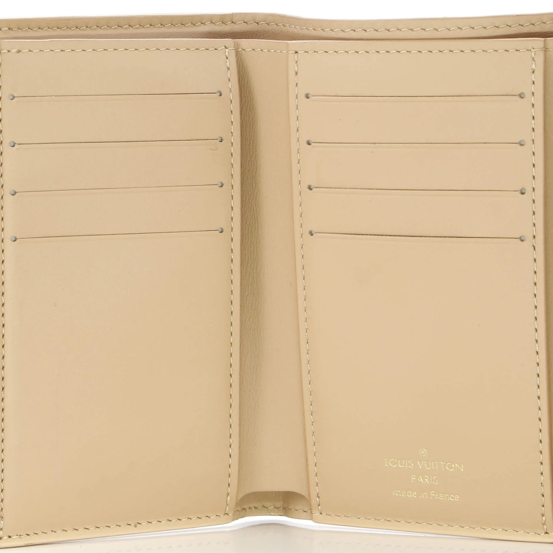 Capucines Wallet Leather with Embellished Detail Compact