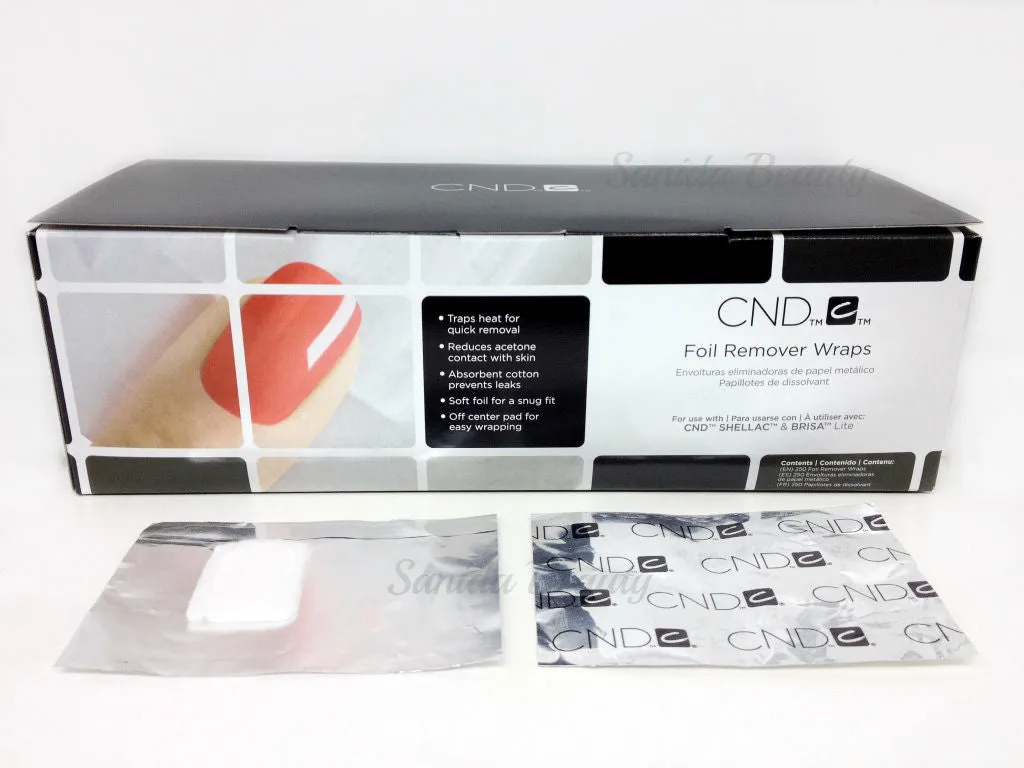 CND Foil Remover Wraps