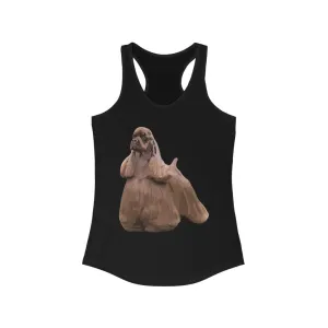 Cocker Spaniel Women's Ideal Racerback Tank, S - 2XL, 8 Colors