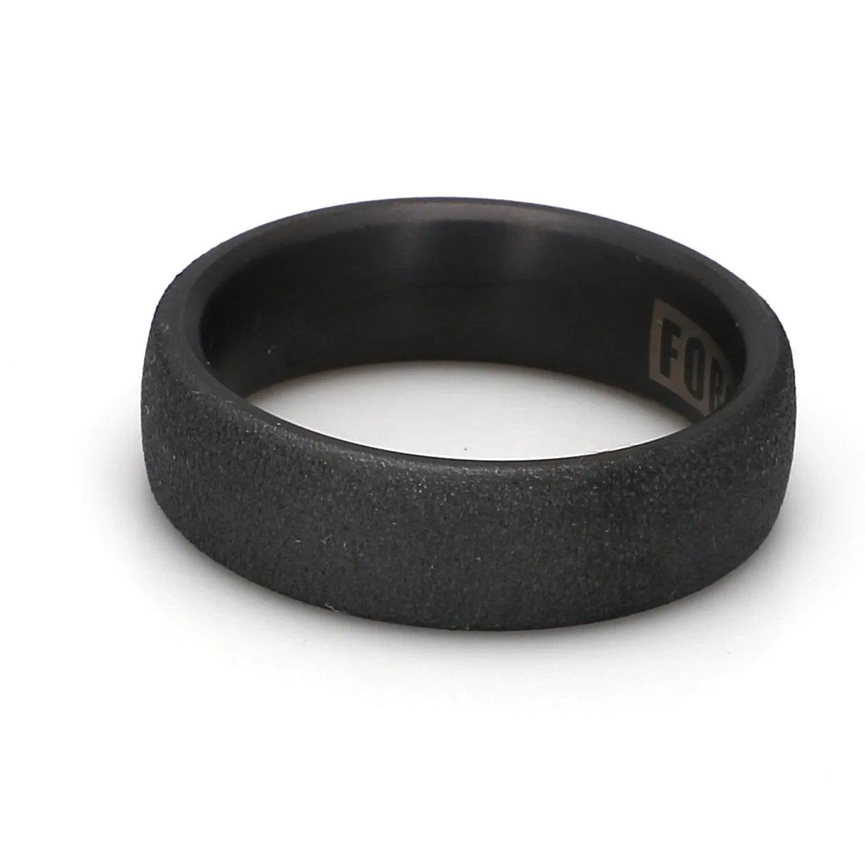 Comfort-Fit Wirebrush Plain Metal Band