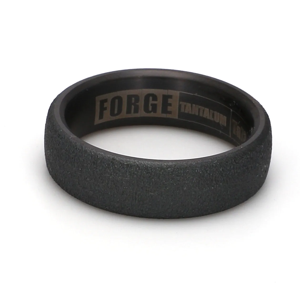 Comfort-Fit Wirebrush Plain Metal Band