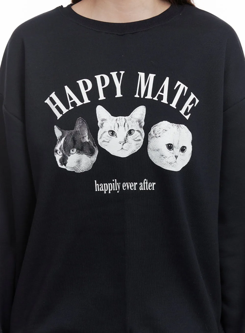 Cozy Animal Printed Sweatshirt  OD417