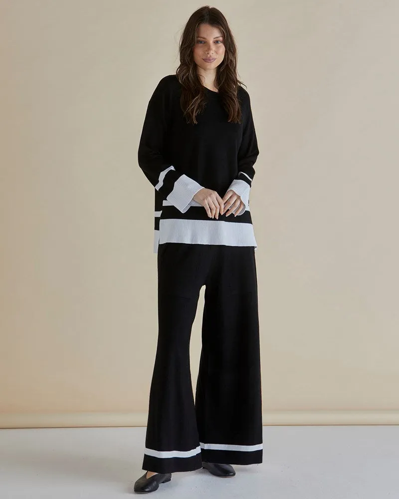 Eleanor Knit Jumper - Black