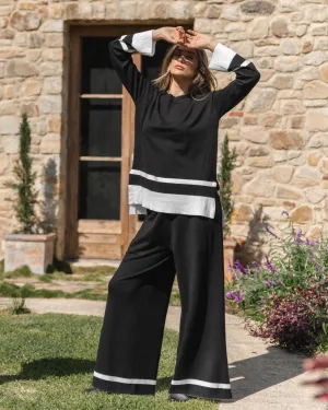 Eleanor Knit Jumper - Black