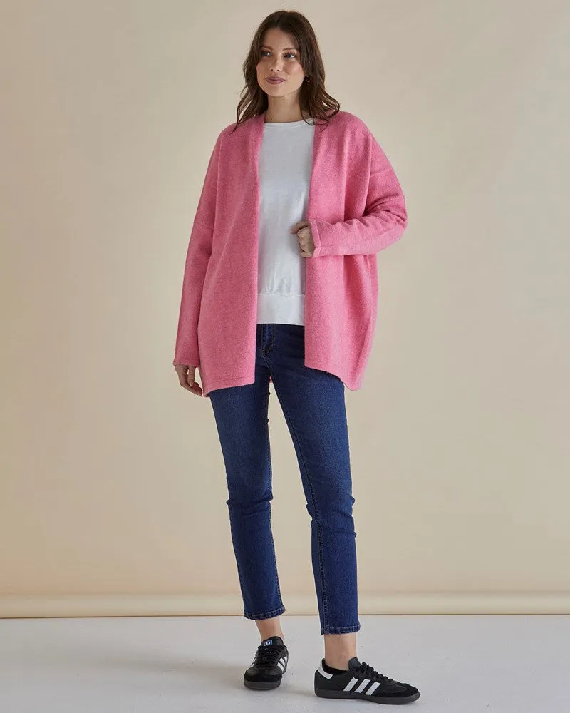 Emy Cardigan - Peony Pink