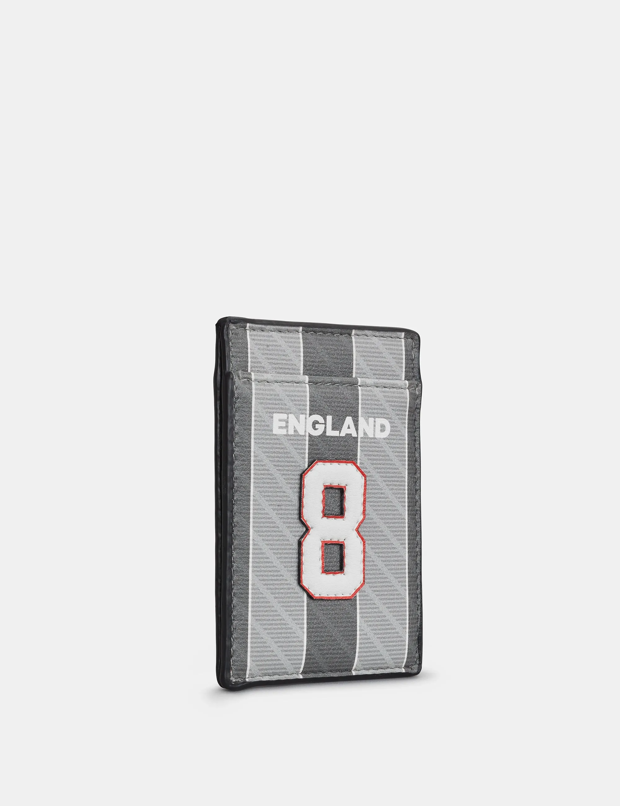 England Legends 8 Compact Leather Card Holder
