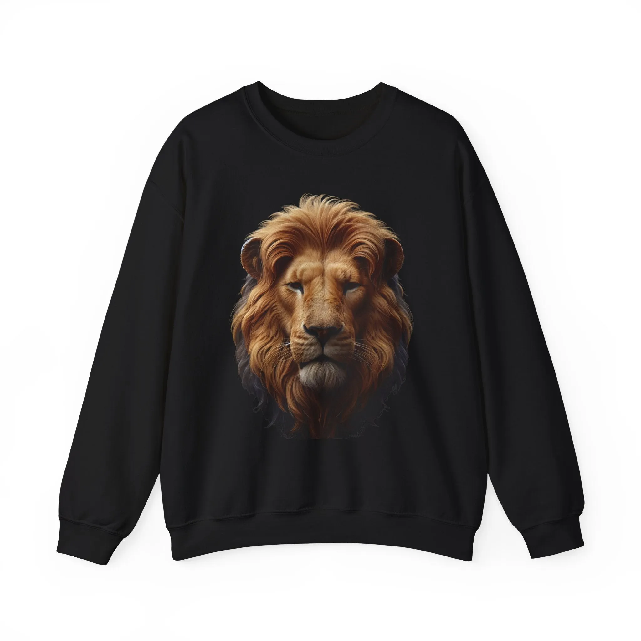 Fearless Lion Unisex Crewneck Sweatshirt - Motivational Apparel