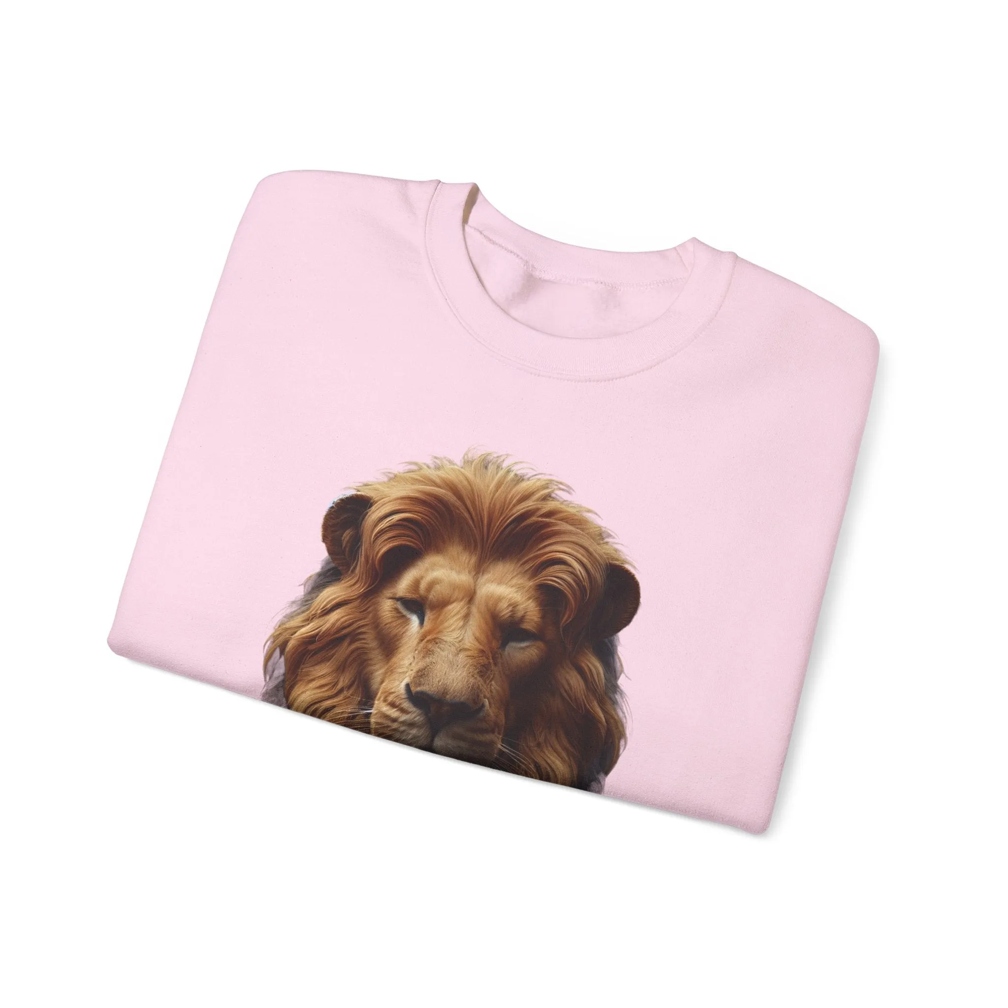 Fearless Lion Unisex Crewneck Sweatshirt - Motivational Apparel