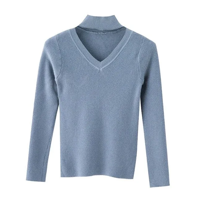 Long Sleeve Shirt Slim Sweater