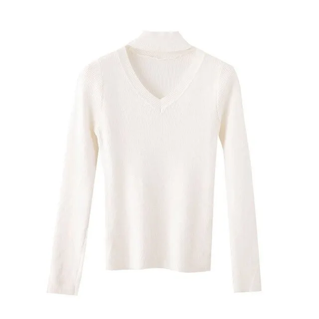 Long Sleeve Shirt Slim Sweater