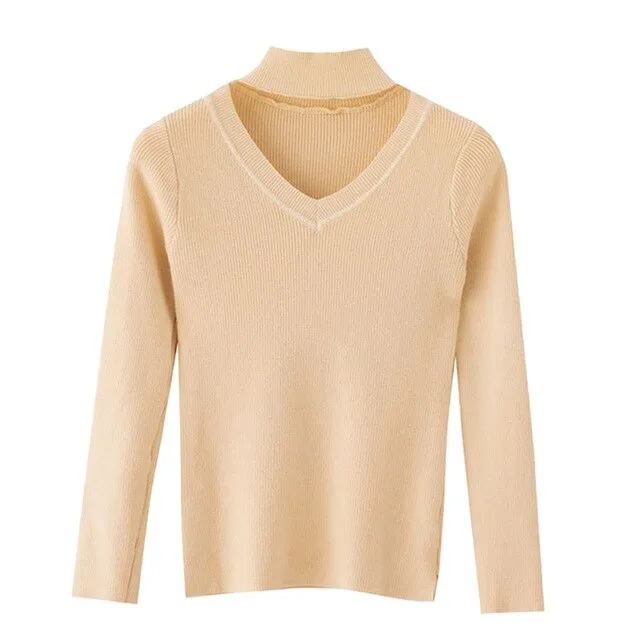Long Sleeve Shirt Slim Sweater