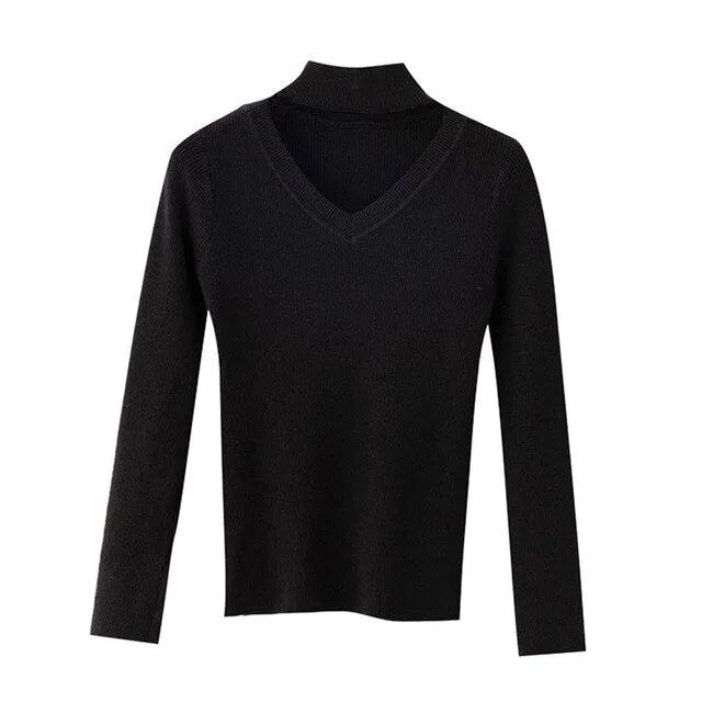 Long Sleeve Shirt Slim Sweater