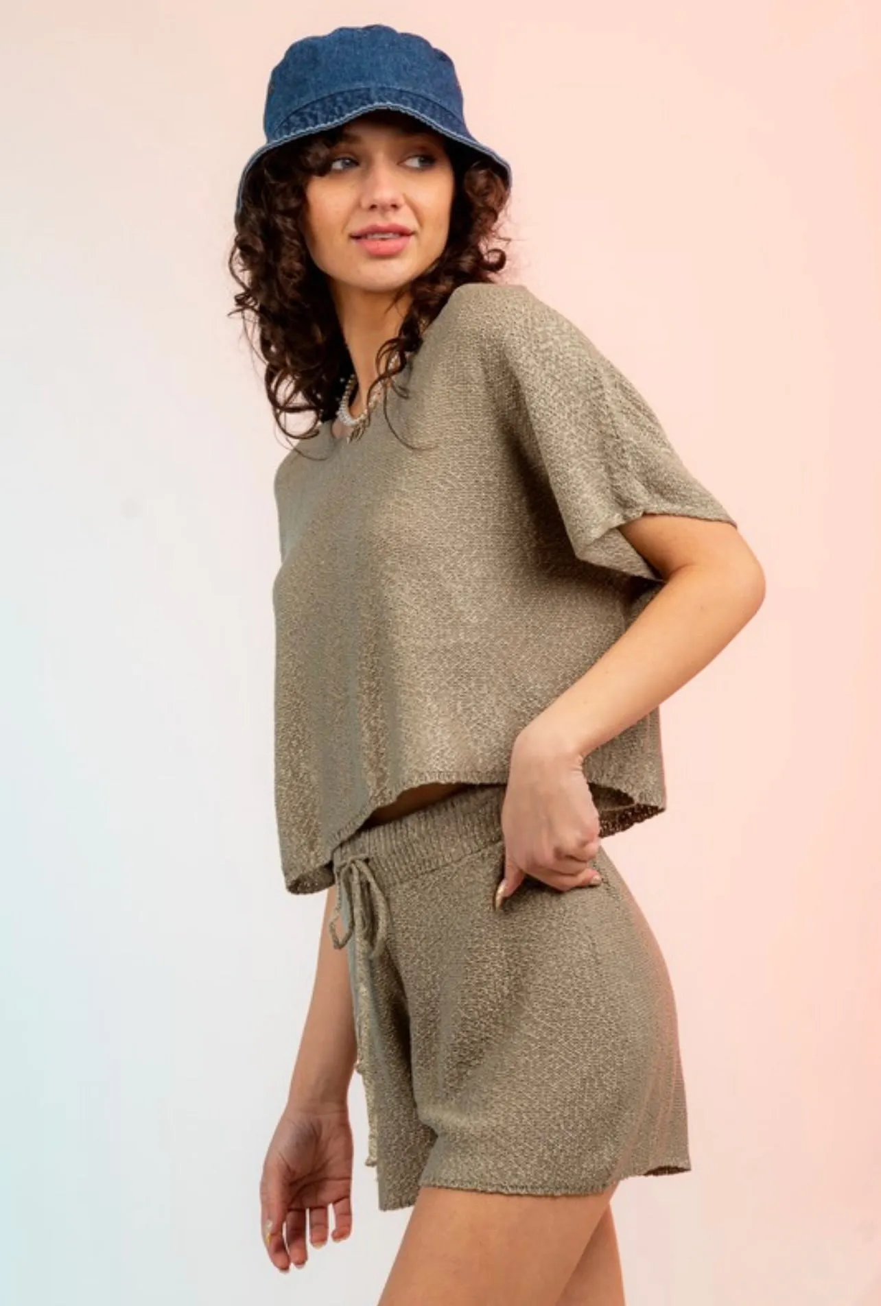Me Time Knit Sweater Comfy Set