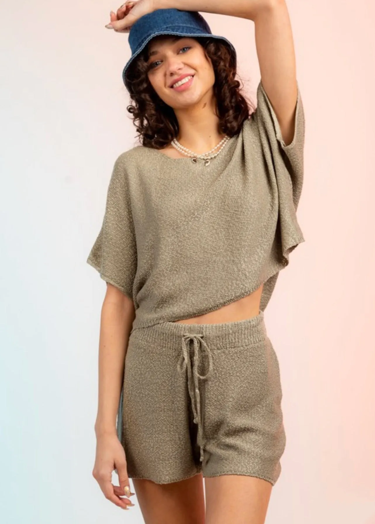 Me Time Knit Sweater Comfy Set