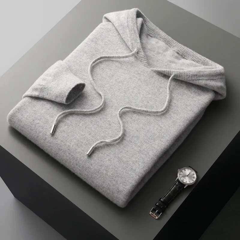 Merino Master's Bespoke Knitted Wool Sweatshirt
