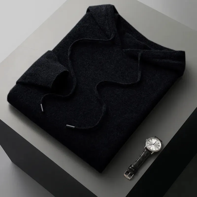 Merino Master's Bespoke Knitted Wool Sweatshirt
