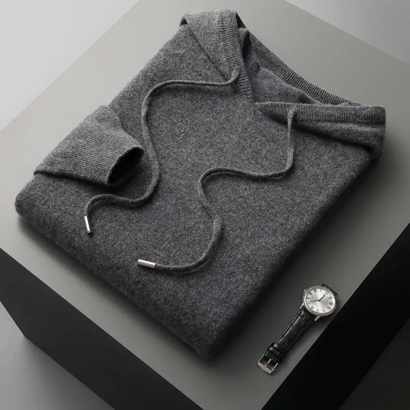 Merino Master's Bespoke Knitted Wool Sweatshirt