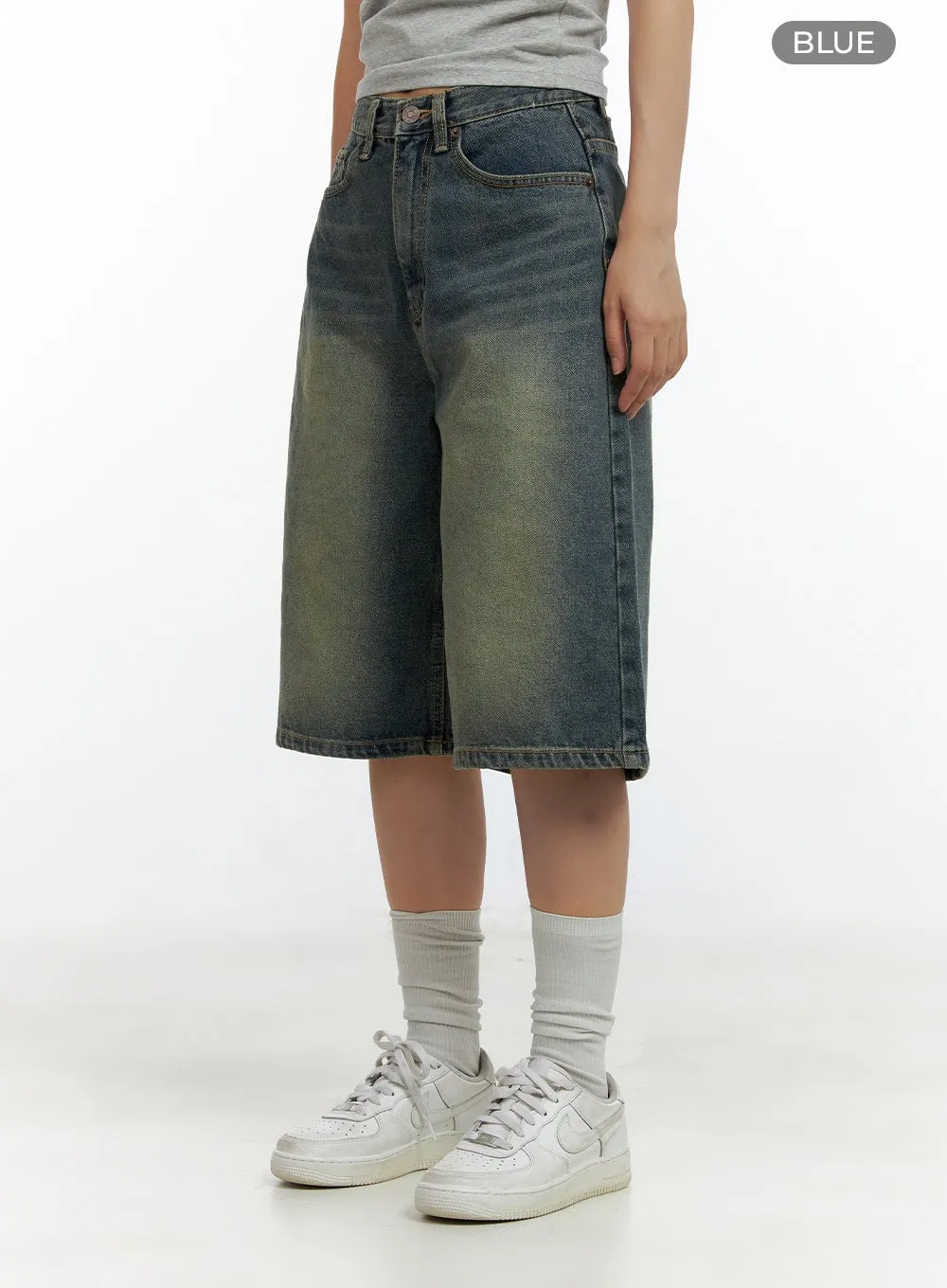Slim Fit Bermuda Jorts CL410