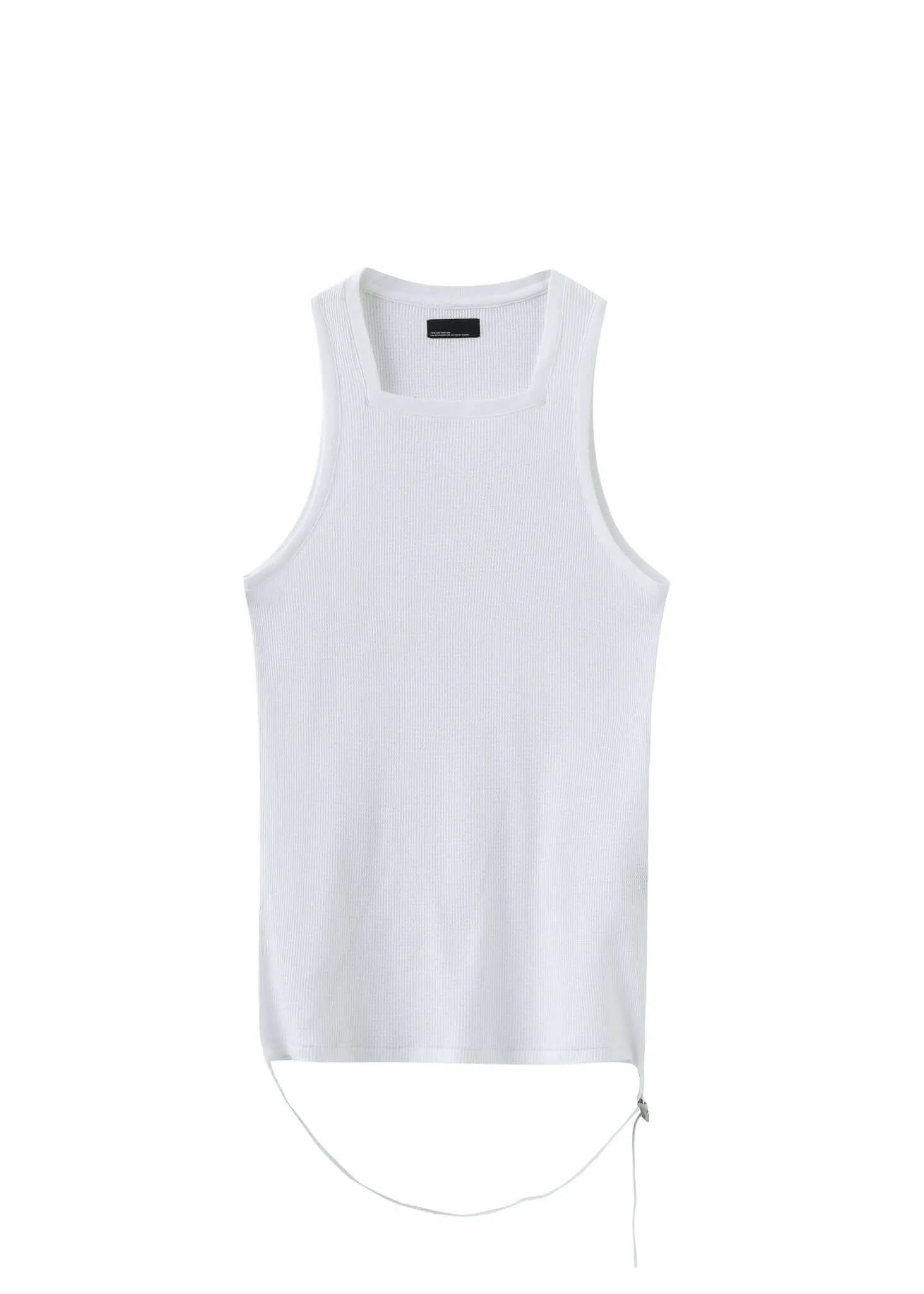 Strap Hem Square Tank