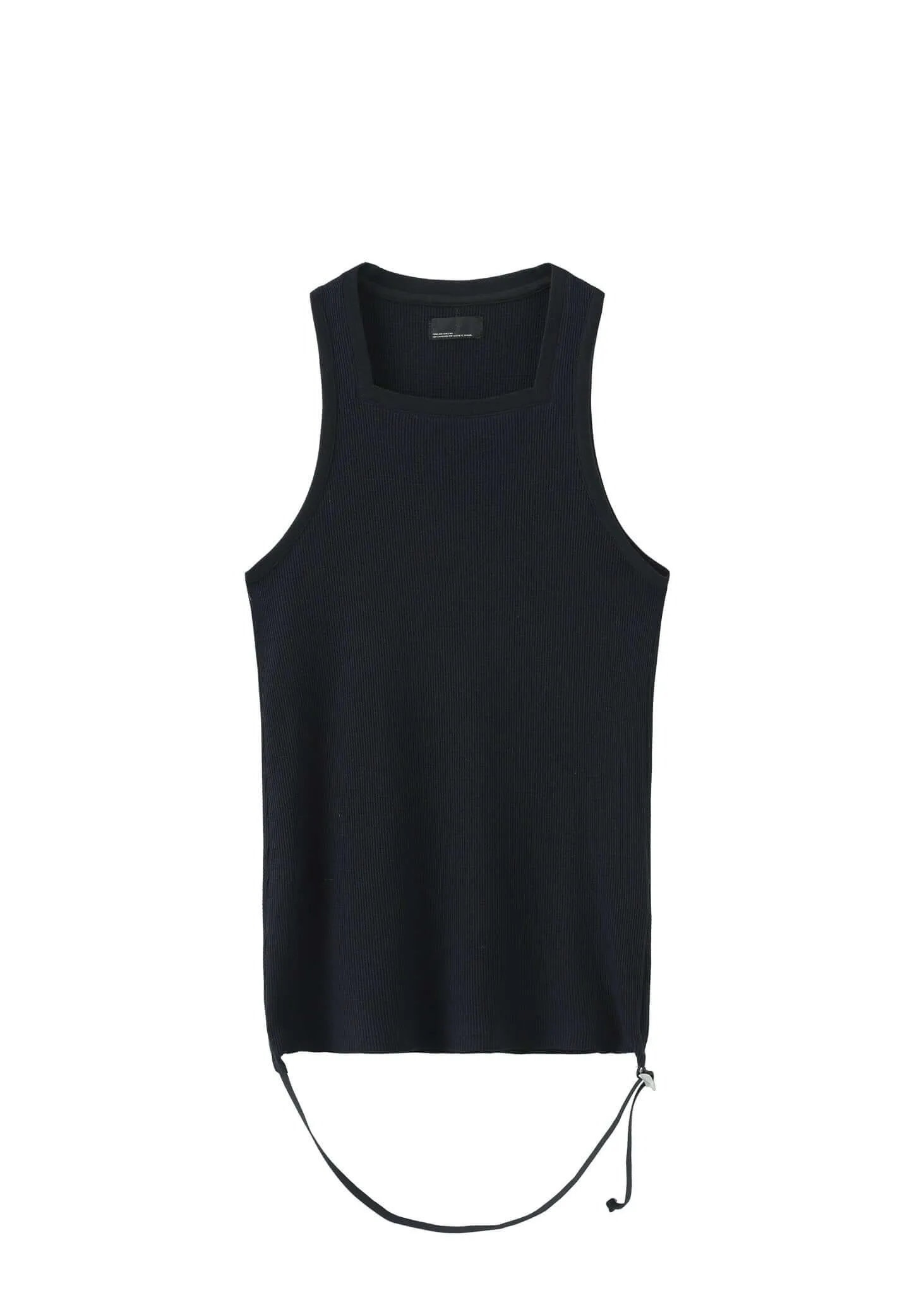Strap Hem Square Tank