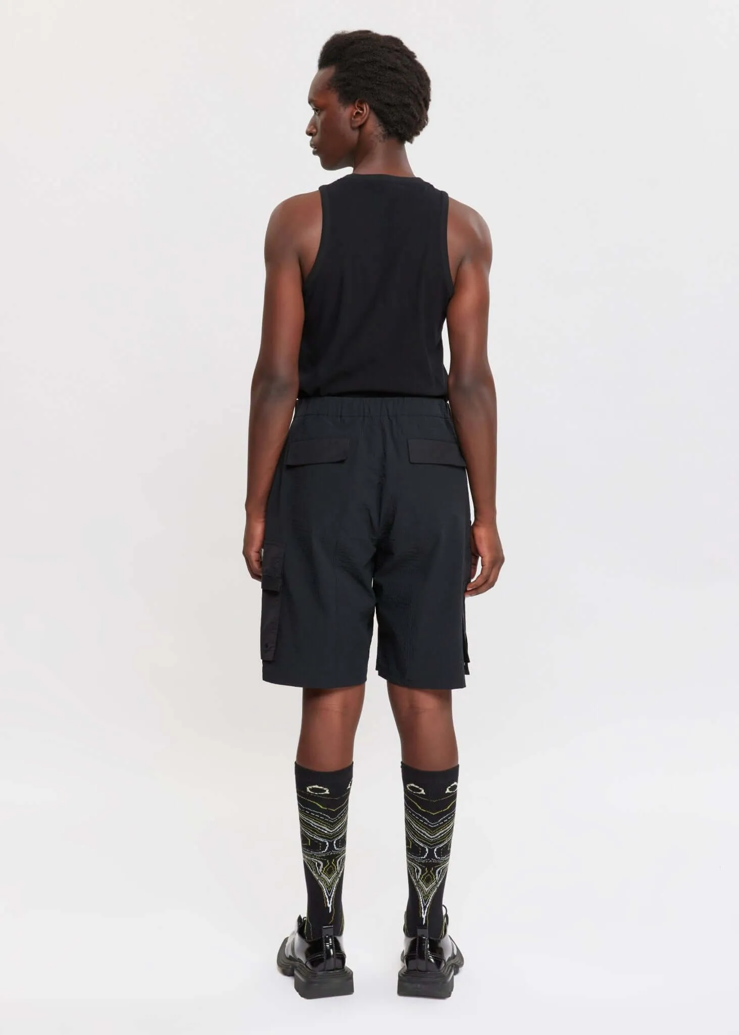 Strap Hem Square Tank