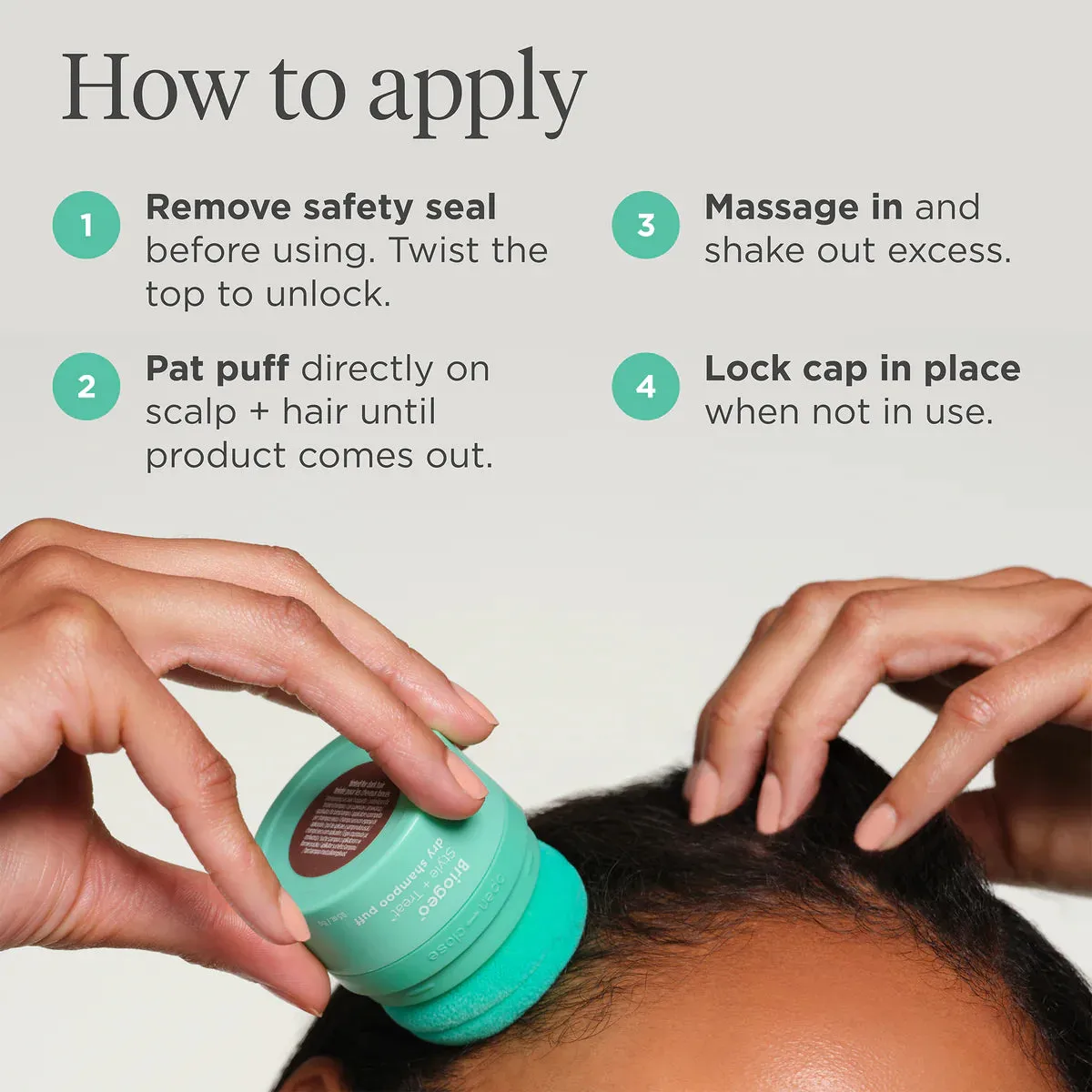 Style & Treat Dry Shampoo Puff