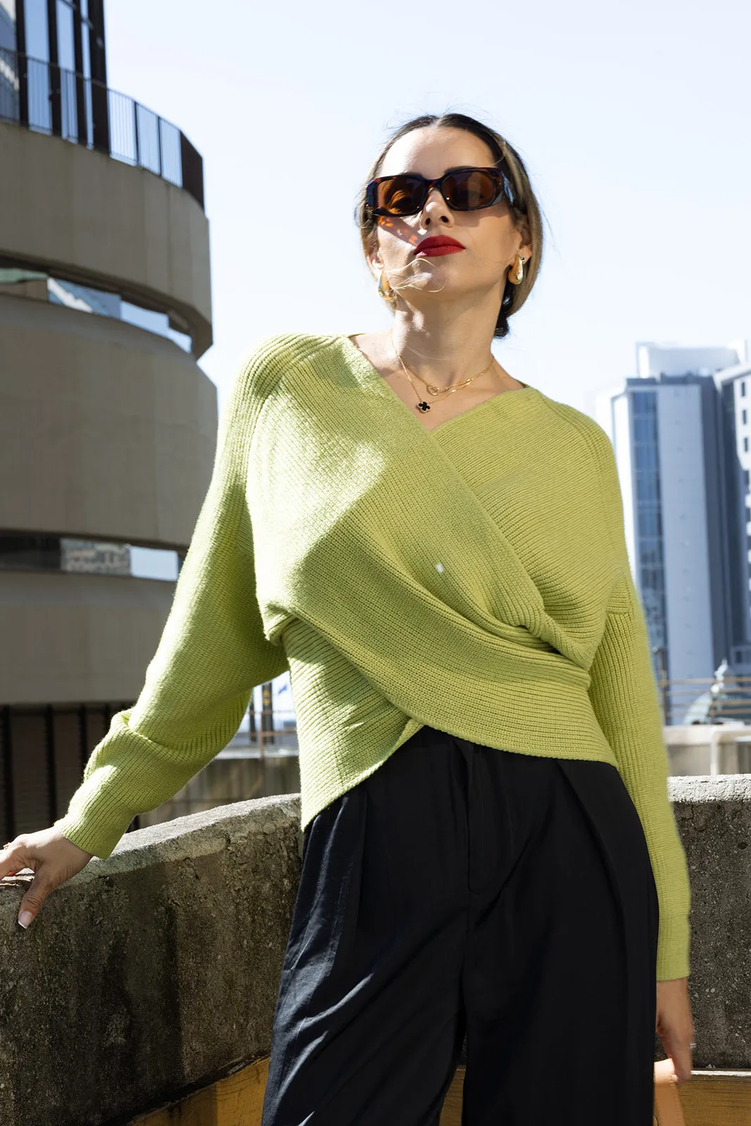 The Crossover Sweater
