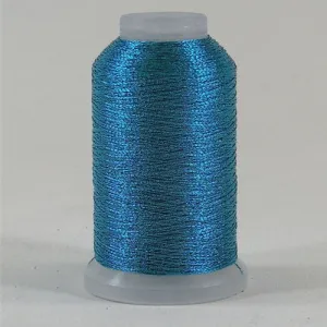 YLI Fine Metallic in Sapphire, 500yd Spool