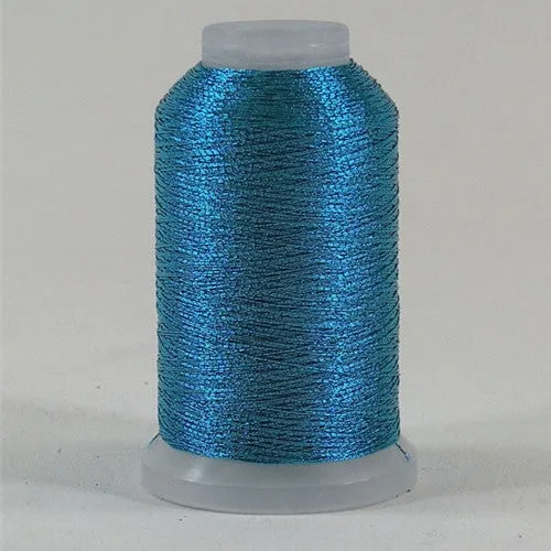 YLI Fine Metallic in Sapphire, 500yd Spool