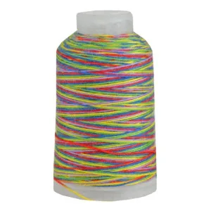YLI Jean Stitch in Variegated Primary, 200yd Spool